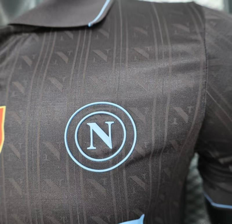 Player Version 25/26 Napoli Third Black Jersey