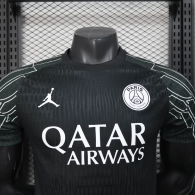 Player Version 25/26 PSG Black Goalkeeper Jersey