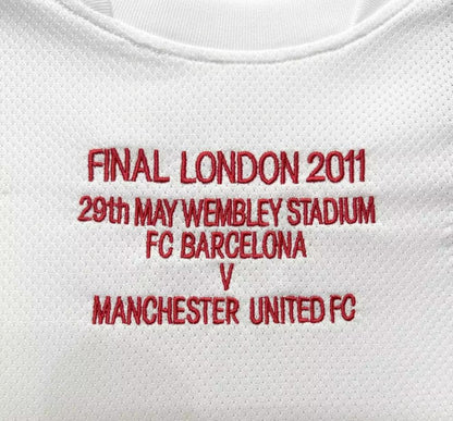 Retro 10/11 Manchester United in the Champions League version away Soccer Jersey