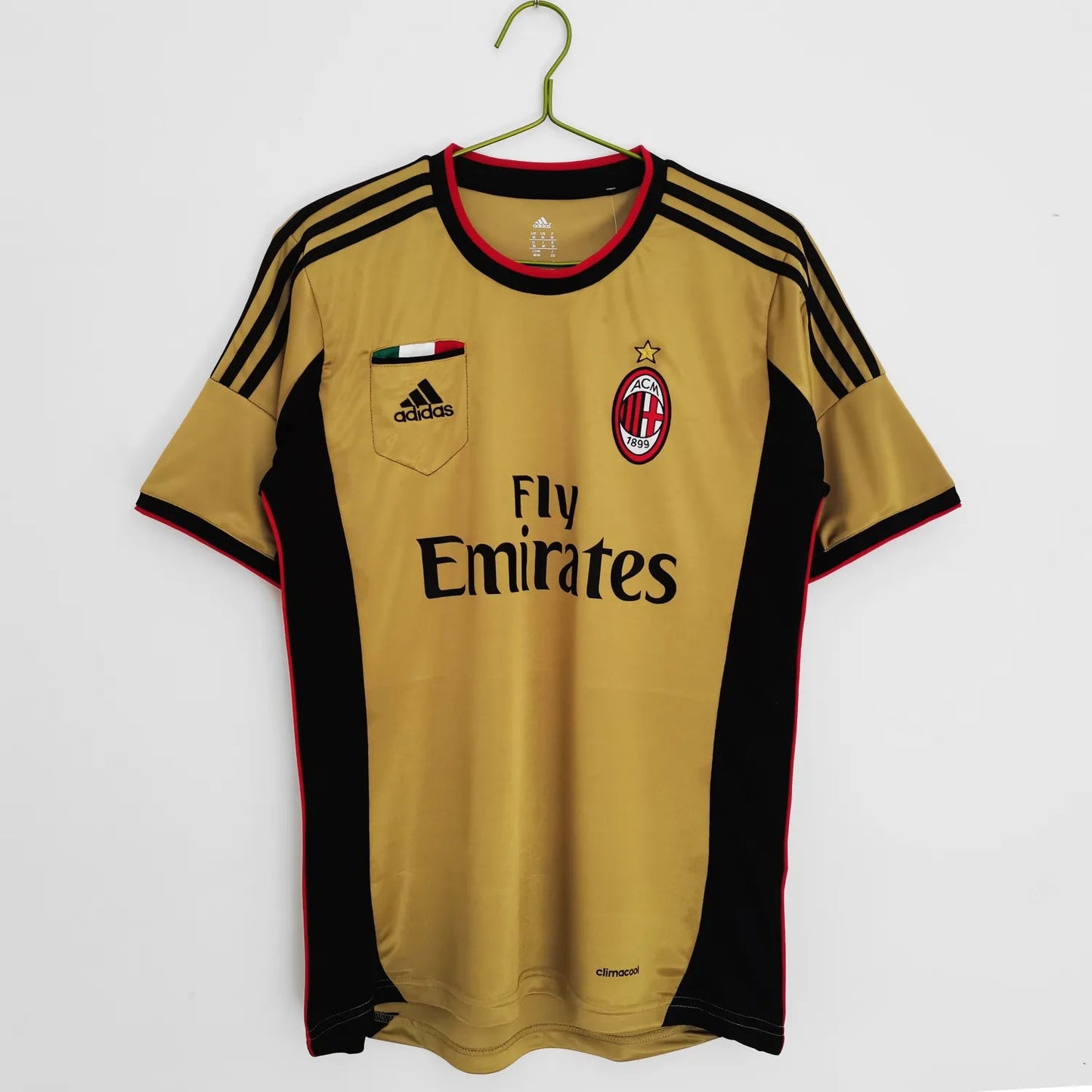 Retro 2013/14 Season AC Milan Third Golden Jersey