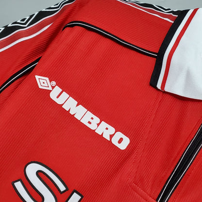 Retro 98-99 Manchester United Home Jersey