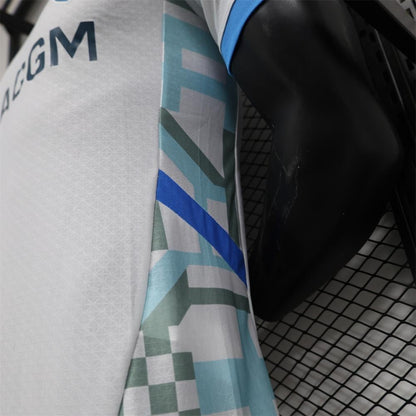 Player Version 24/25 Olympique Marseille X Team BDS Puma Esports White Jersey