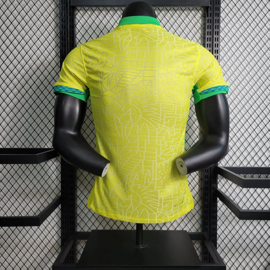 Player Version 2024 Brazil Home Jersey