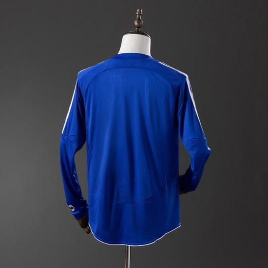 06/07 Retro Long Sleeve Chelsea Home Jersey