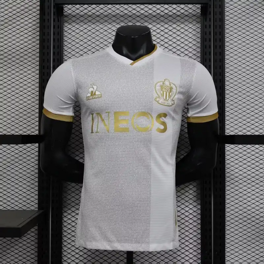 Player Version 24/25 Nice Away White Jersey