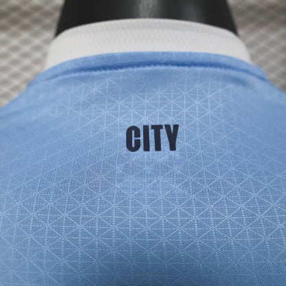 Player Version 25/26 Manchester City Home Long Sleeve Jersey