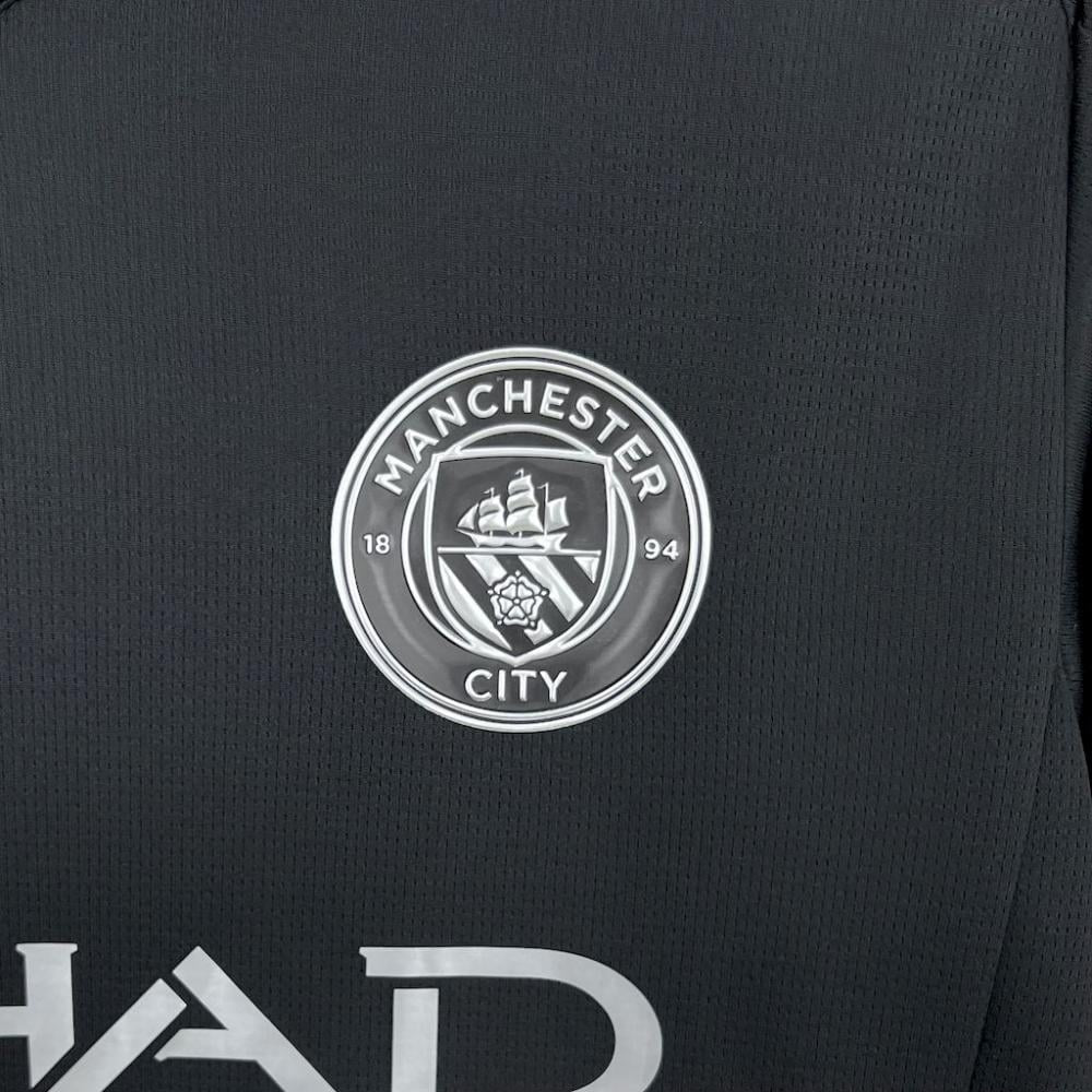 Player Version 25/26 Manchester City Black Away Jersey