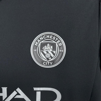 Player Version 25/26 Manchester City Black Away Jersey