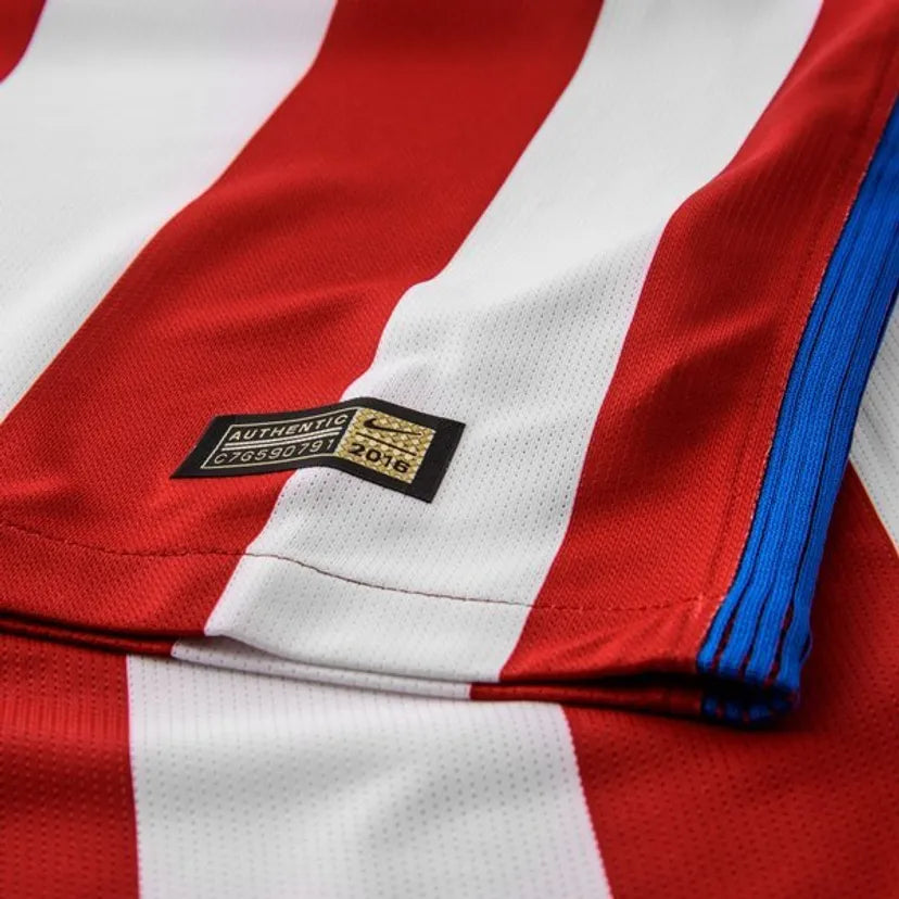 Retro 2016/17 Atletico Madrid Home Jersey