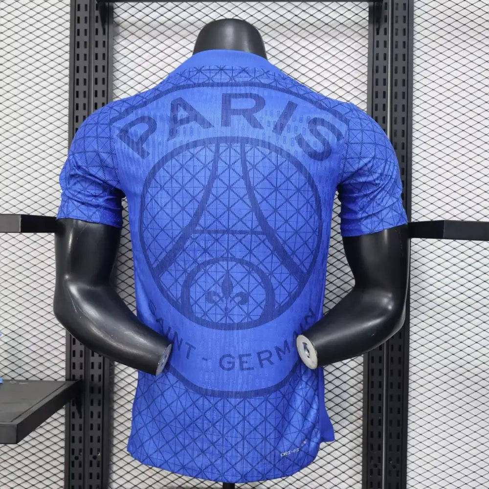 Player Version 25/26 PSG Blue with Diamond Pattern Jersey
