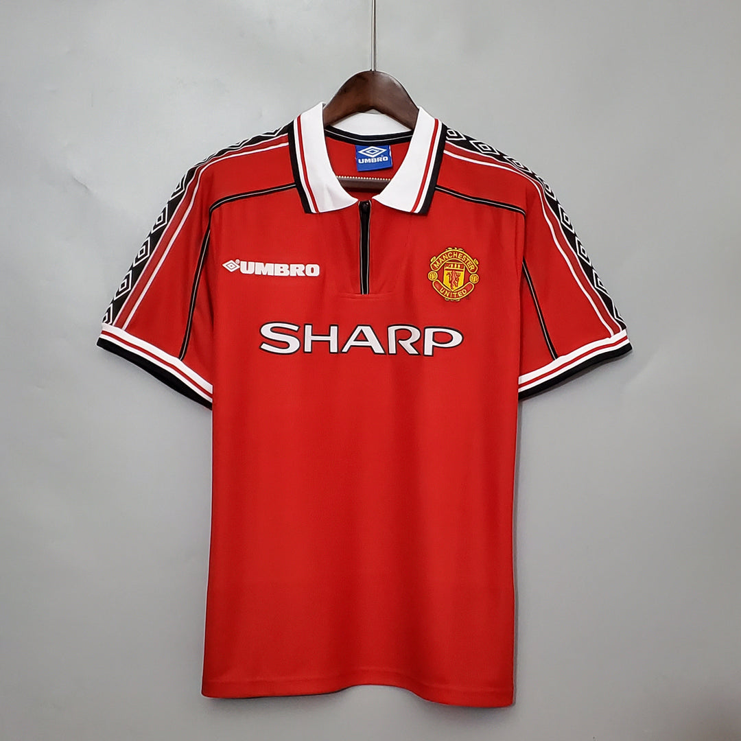 Retro 98-99 Manchester United Home Jersey