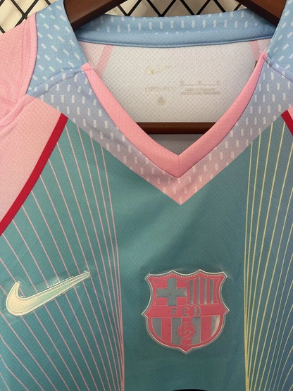 25/26 Barcelona Blue Gradient with Spotify Jersey