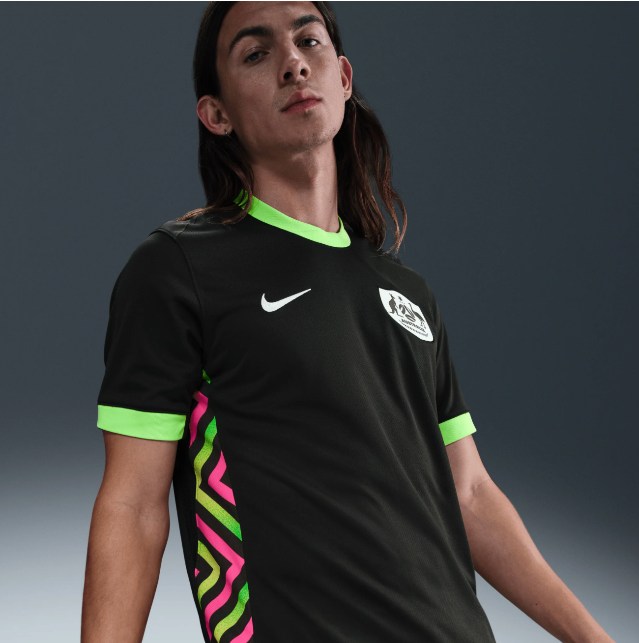 2025 Australia Away Black Jersey