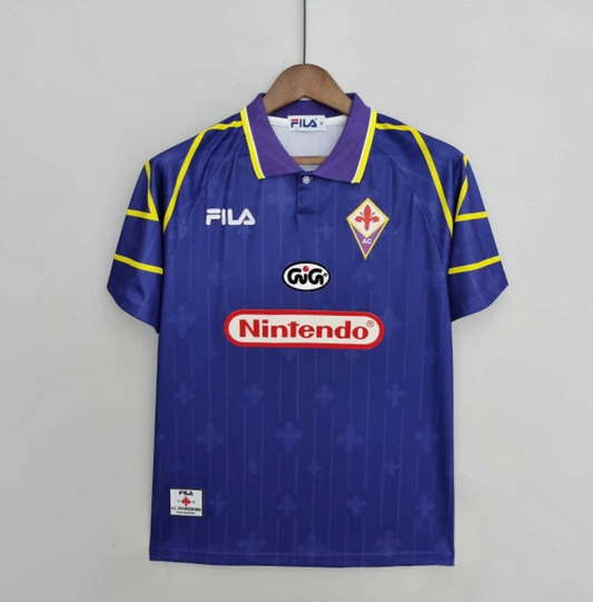 Retro Fiorentina 97/98 home Soccer Jersey