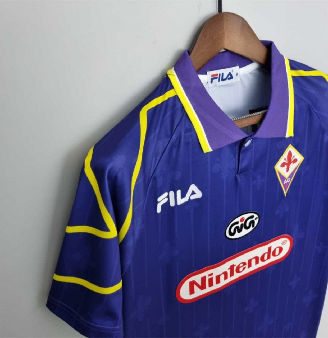 Retro Fiorentina 97/98 home Soccer Jersey