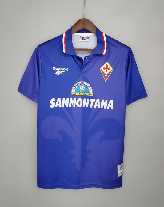 Retro Fiorentina 95/96 home Soccer Jersey