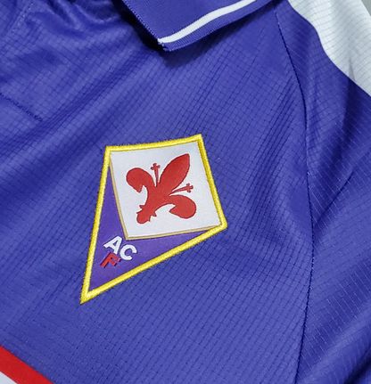 Retro 98/99 Fiorentina Home Long Sleeve Jersey