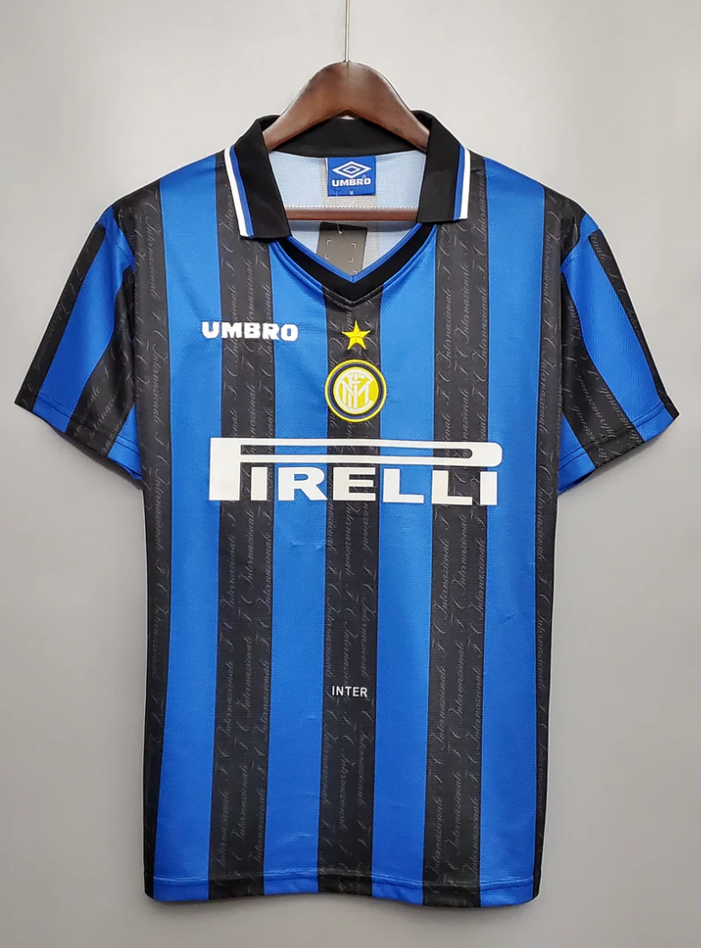 Retro 97/98 Inter Milan home Soccer Jersey