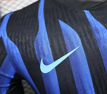 Player Version 25/26 Inter Milan Home Jersey Without Sponsor