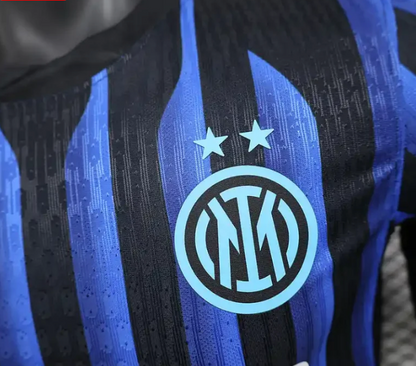 Player Version 25/26 Inter Milan Home Jersey Without Sponsor