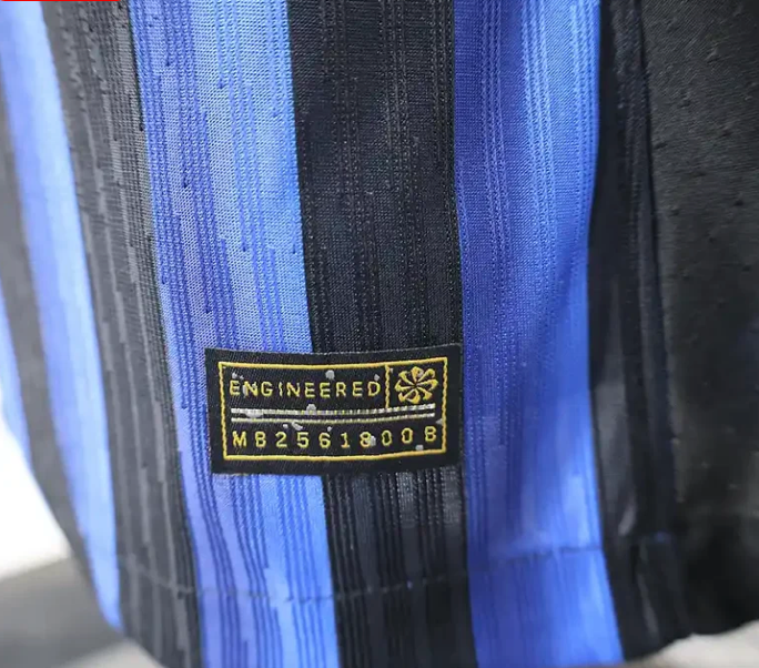 Player Version 25/26 Inter Milan Home Jersey Without Sponsor