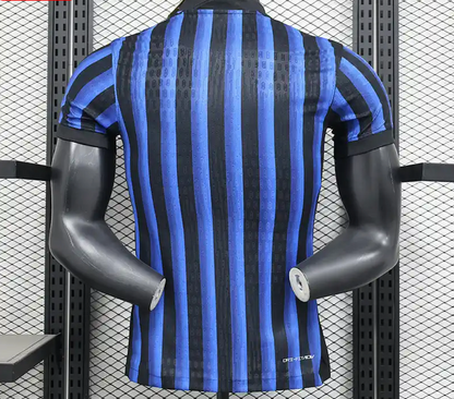 Player Version 25/26 Inter Milan Home Jersey Without Sponsor