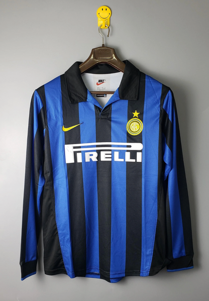 Retro 98/99 Inter Milan Home Long Sleeve Jersey