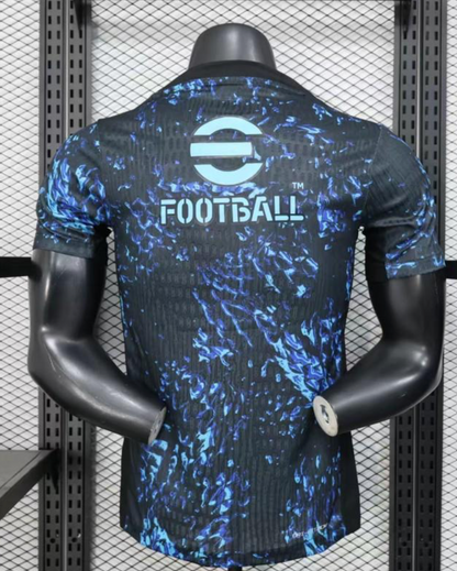 Player Version 25/26 Inter Milan Blue with Camouflage Pattern Jersey