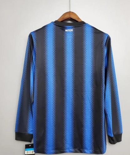 Retro 10/11 Inter Milan Home Long Sleeve Jersey
