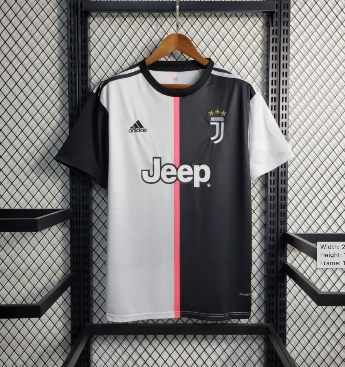 Retro 19/20 Juventus Home Soccer Jersey