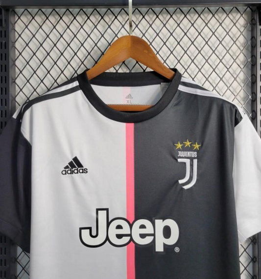 Retro 19/20 Juventus Home Soccer Jersey