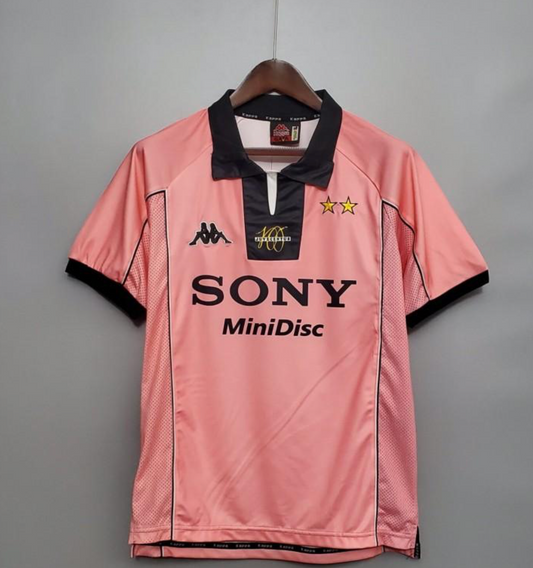 Retro 97/98 Juventus Away Pink Jersey