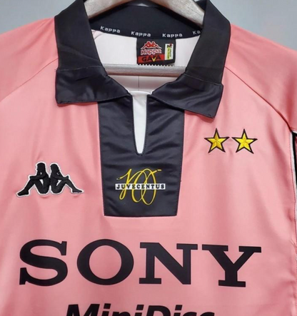 Retro 97/98 Juventus Away Pink Jersey