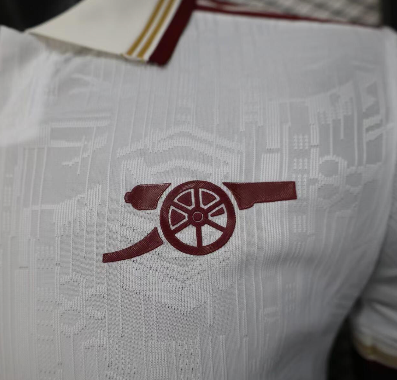 Player Version 25/26 Arsenal Third White Jersey