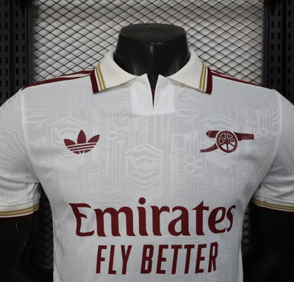 Player Version 25/26 Arsenal Third White Jersey