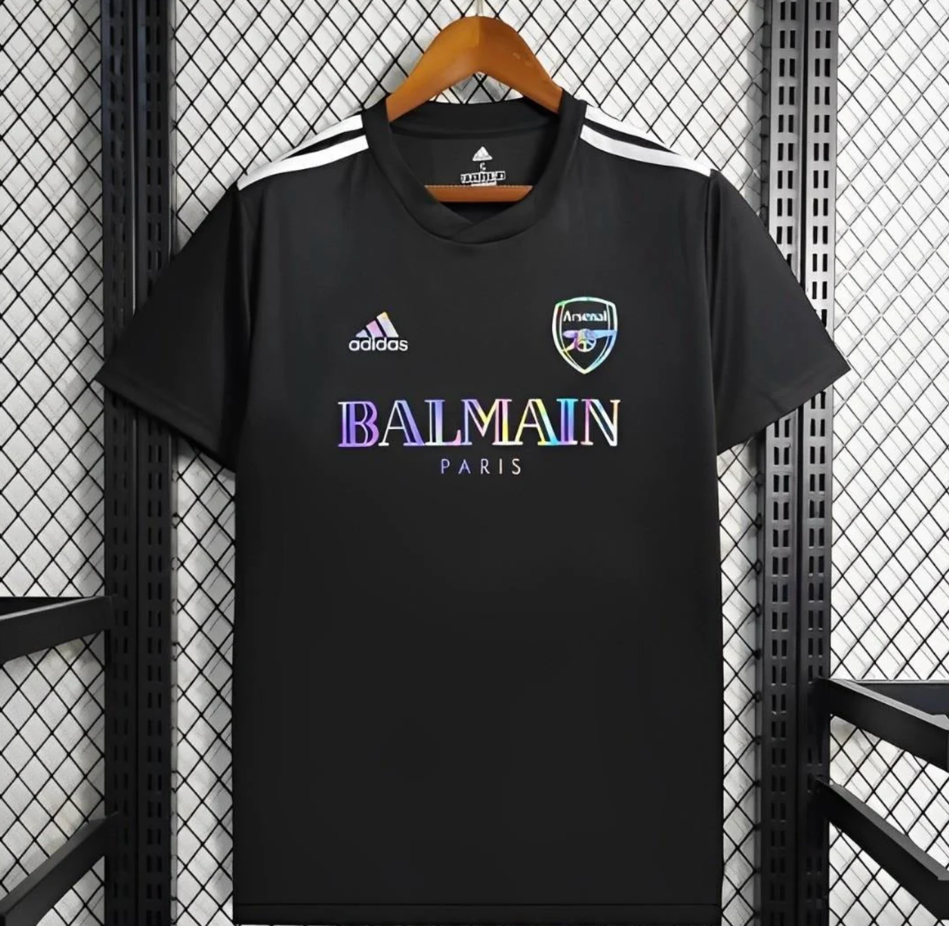 24/25 Arsenal x Balmain Black Training Jersey