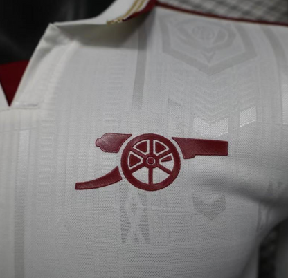 Player Version 25/26 Arsenal Third Long Sleeve White Jersey