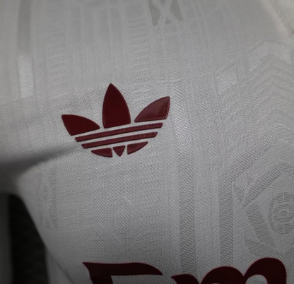 Player Version 25/26 Arsenal Third Long Sleeve White Jersey