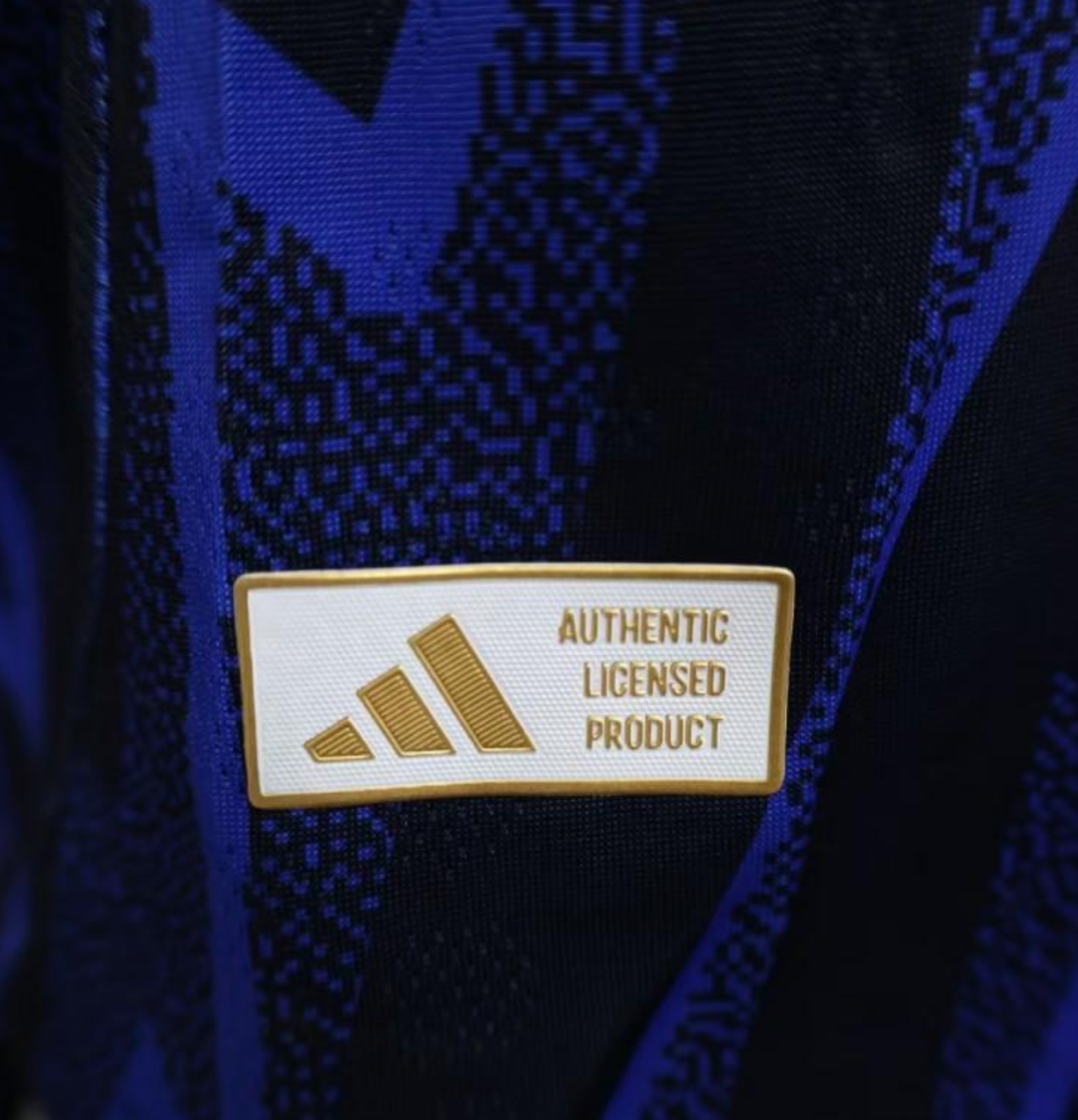 Player Version 25/26 Arsenal Third Blue with Geometric Lightning Pattern Jersey