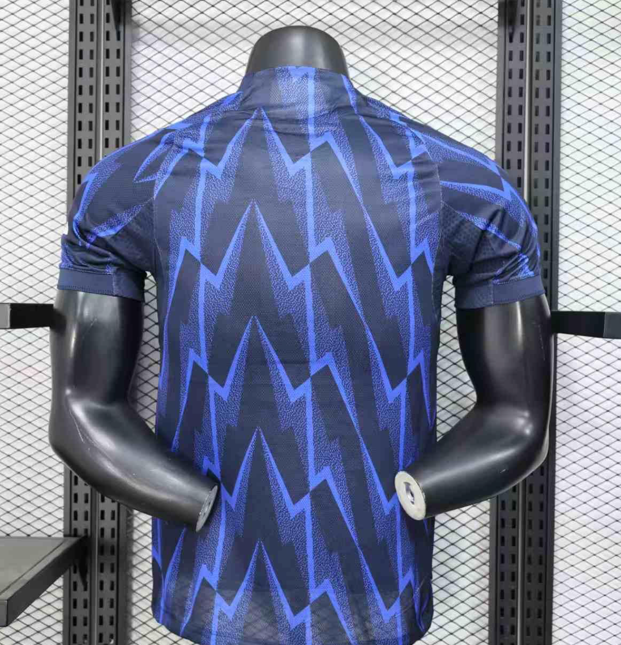 Player Version 25/26 Arsenal Third Blue with Geometric Lightning Pattern Jersey