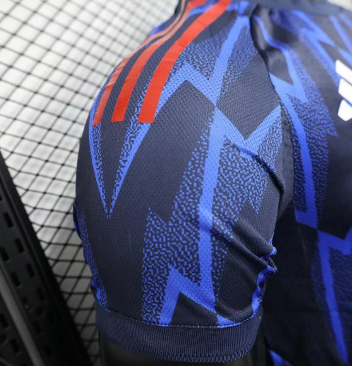 Player Version 25/26 Arsenal Third Blue with Geometric Lightning Pattern Jersey