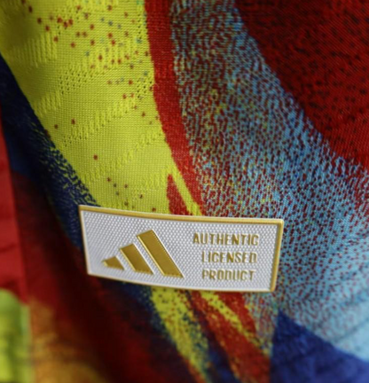 Player Version 25/26 Arsenal Multicolor Abstract Art Pattern Jersey