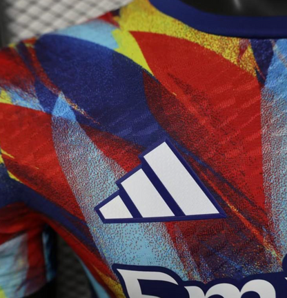 Player Version 25/26 Arsenal Multicolor Abstract Art Pattern Jersey