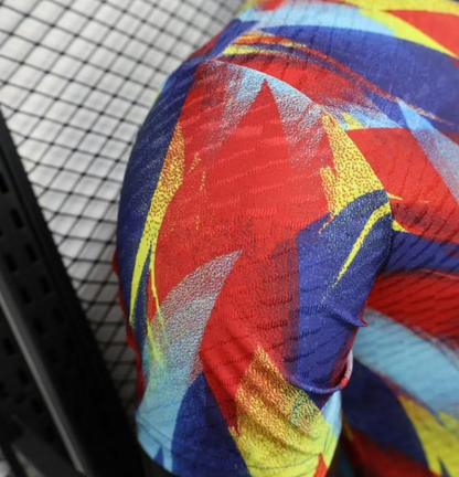 Player Version 25/26 Arsenal Multicolor Abstract Art Pattern Jersey