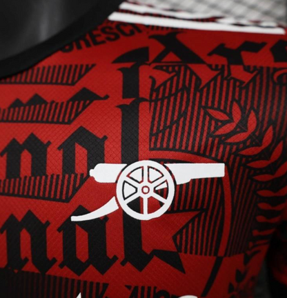 25/26 Player Version Arsenal Adidas Original Training Red/Black Jersey
