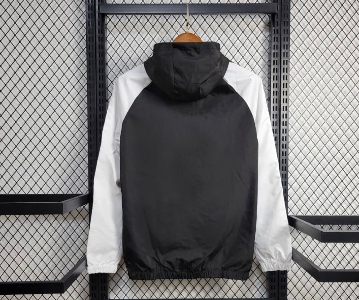 24/25 Belgium Black/White Windbreaker