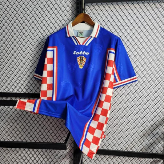 Retro 1998 Croatia away Soccer Jersey