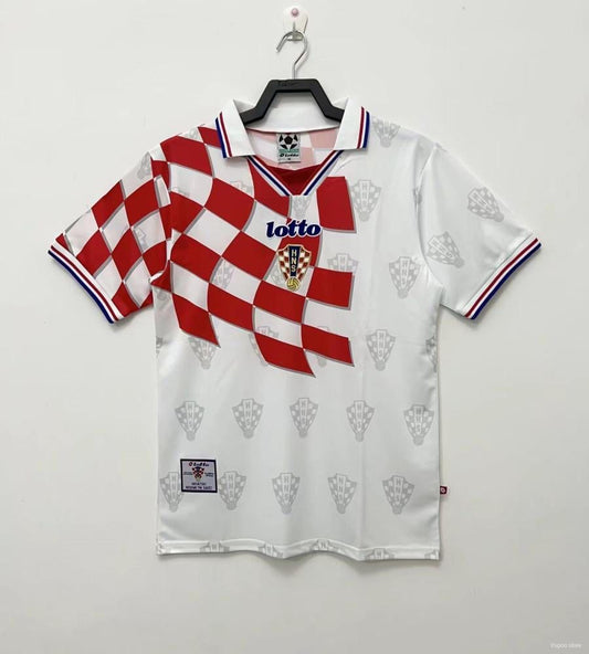 Retro 1998 Croatia away Soccer Jersey