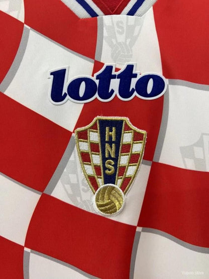 Retro 1998 Croatia away Soccer Jersey