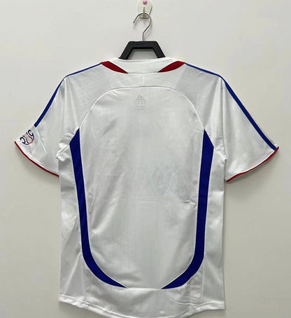 Retro 2006 France Away Soccer Jersey With 06 World Cup